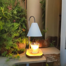 Zachte warmteverspreider - Candelia - elektrische brander voor geurkaars - geïntegreerde dimmer - decoratie en cadeau-idee