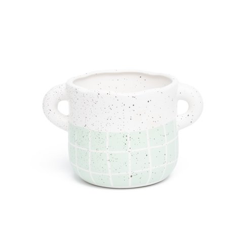 HANDMADE GREEN VASE HF