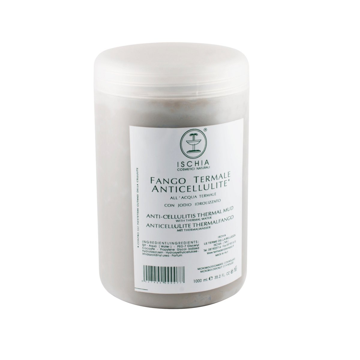 Barro Termal Anticelulítico - Tarro 1000 ml
