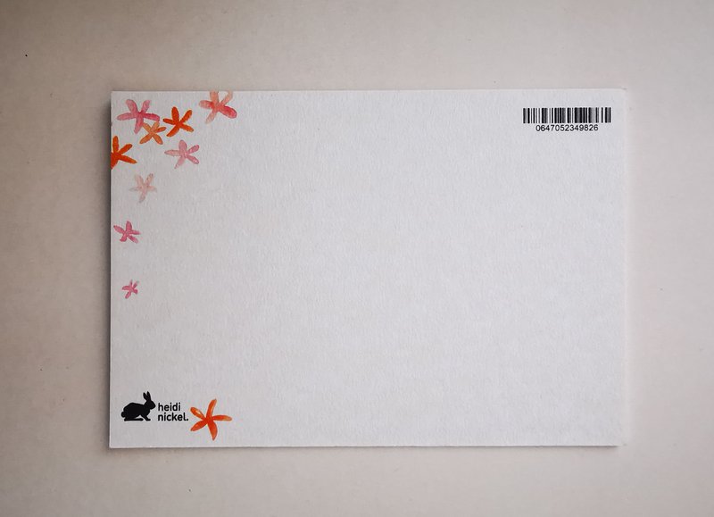 Postcard cat - all the best