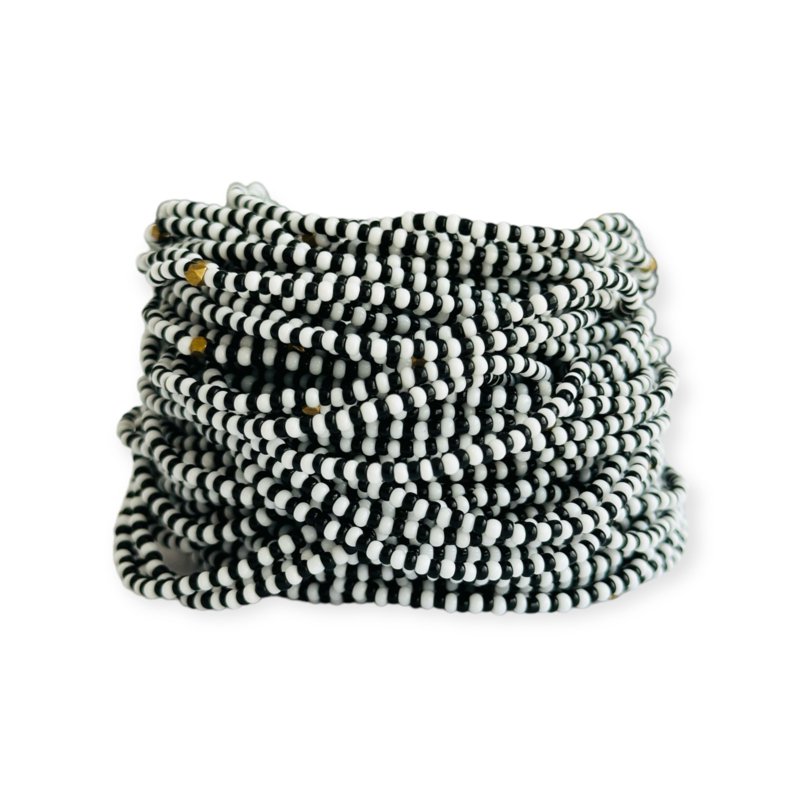 Masai Kralen Armbandje Zebra