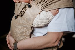 Baby Carrier Wrap & Go Baby - Palm - Beige / Sand