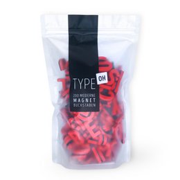 Modern magnetic letters - Unique Colors