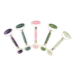 Beauty set Botanical serum and gemstone roller