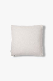 Housse de coussin déco luxe mohair Amy gris brume 50x30 cm