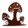 Autumn decoration mushrooms | Metal decoration mushroom for autumn