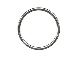 Sleutelring Alco 25mm metaal zakje a 10 stuks x 10 in doos