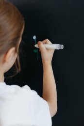 Pizarra magnética para niños - Arche - Negro
