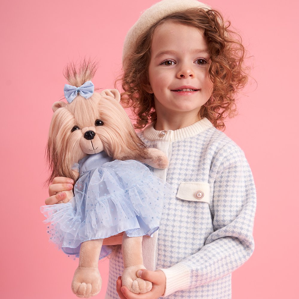 Plush toy, Lucky Doggy, Lucky Yoyo: Blue Dream 38cm