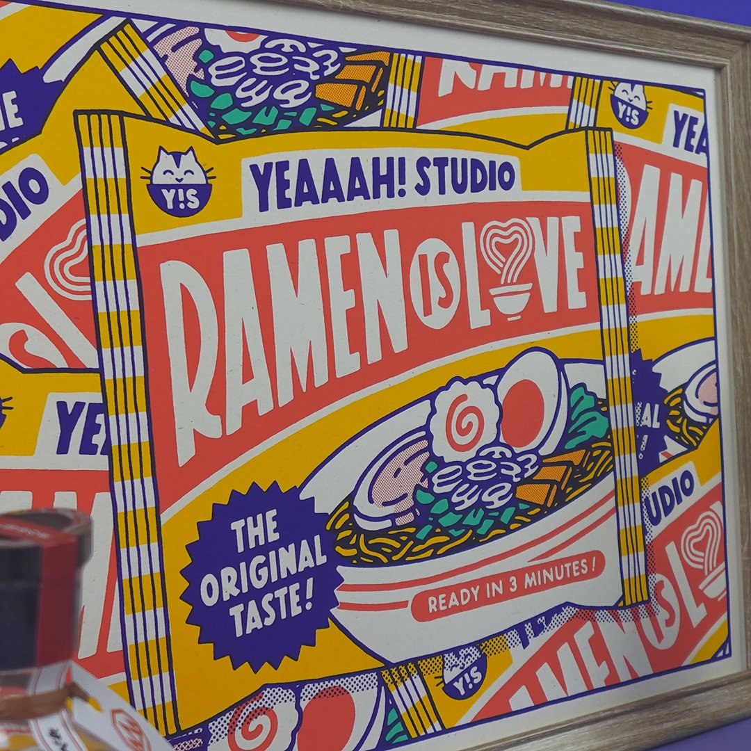 "Ramen is love" Print