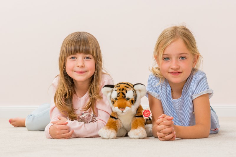 Tiger brown 32 cm - plush toy - soft toy