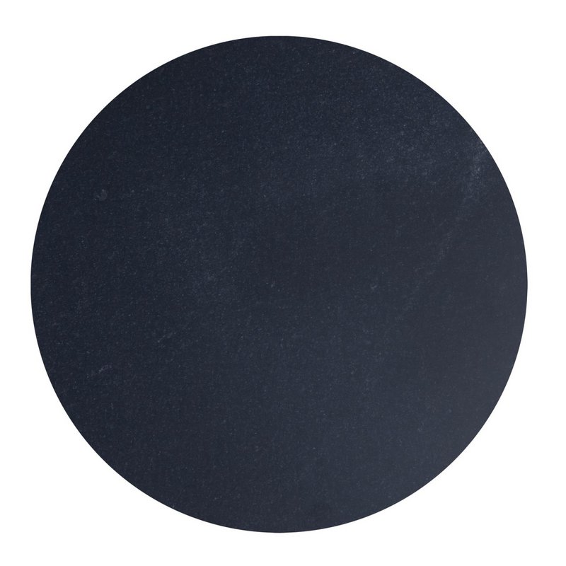 Tavolino in metallo rotondo ø 45 x 56 cm tavolo decorativo in marmo Sohoo con cornice argento o oro