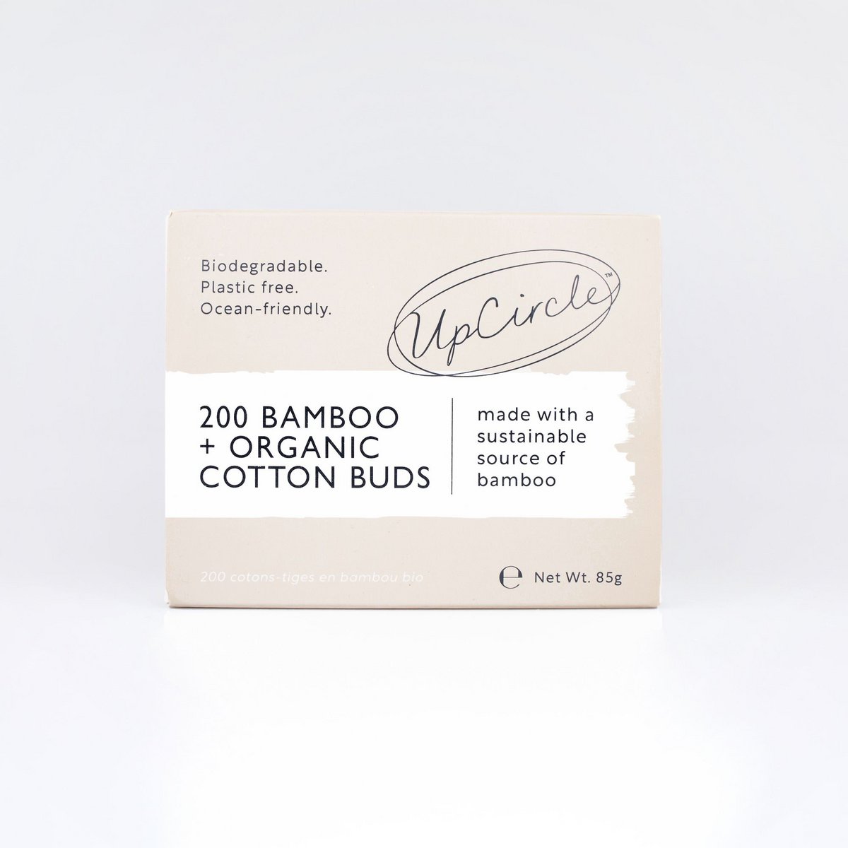 200 Bamboo + Organic Cotton Buds