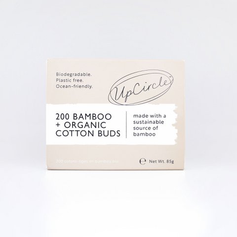200 Bambus- und Bio-Wattestäbchen