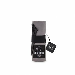 BEACH TOWEL - XXL SANTORIN - GRAY