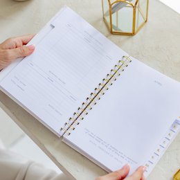 Spiral A5 Planner 2026 Bold Balance
