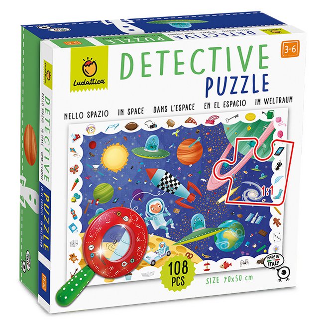 Puzzle Détective - Dans l'Espace
