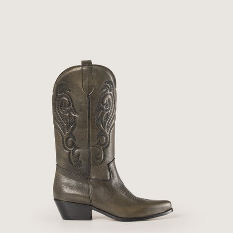 Shelby Olive Texan Boots