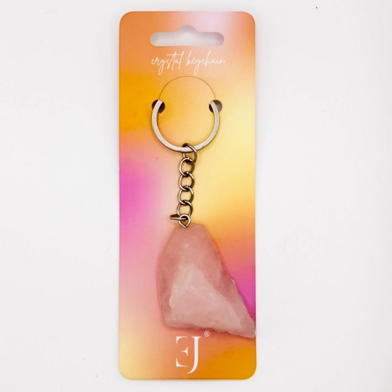 Keychain Rose quartz