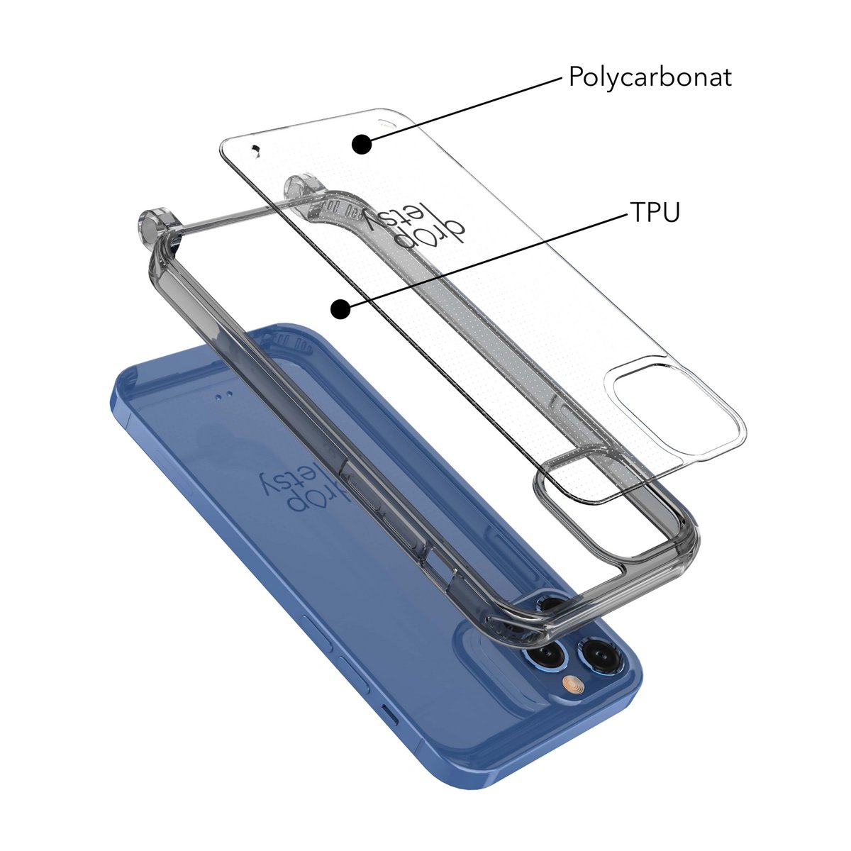 Etui na telefon iPhone 13 Series przezroczyste