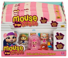 Millie & Friends Souris im Haus 14 x 20 cm