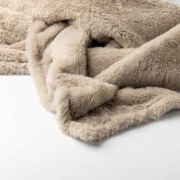 Dutch Decor LIZE - Plaid 140x180 cm - Recycled - Pumice Stone - Beige