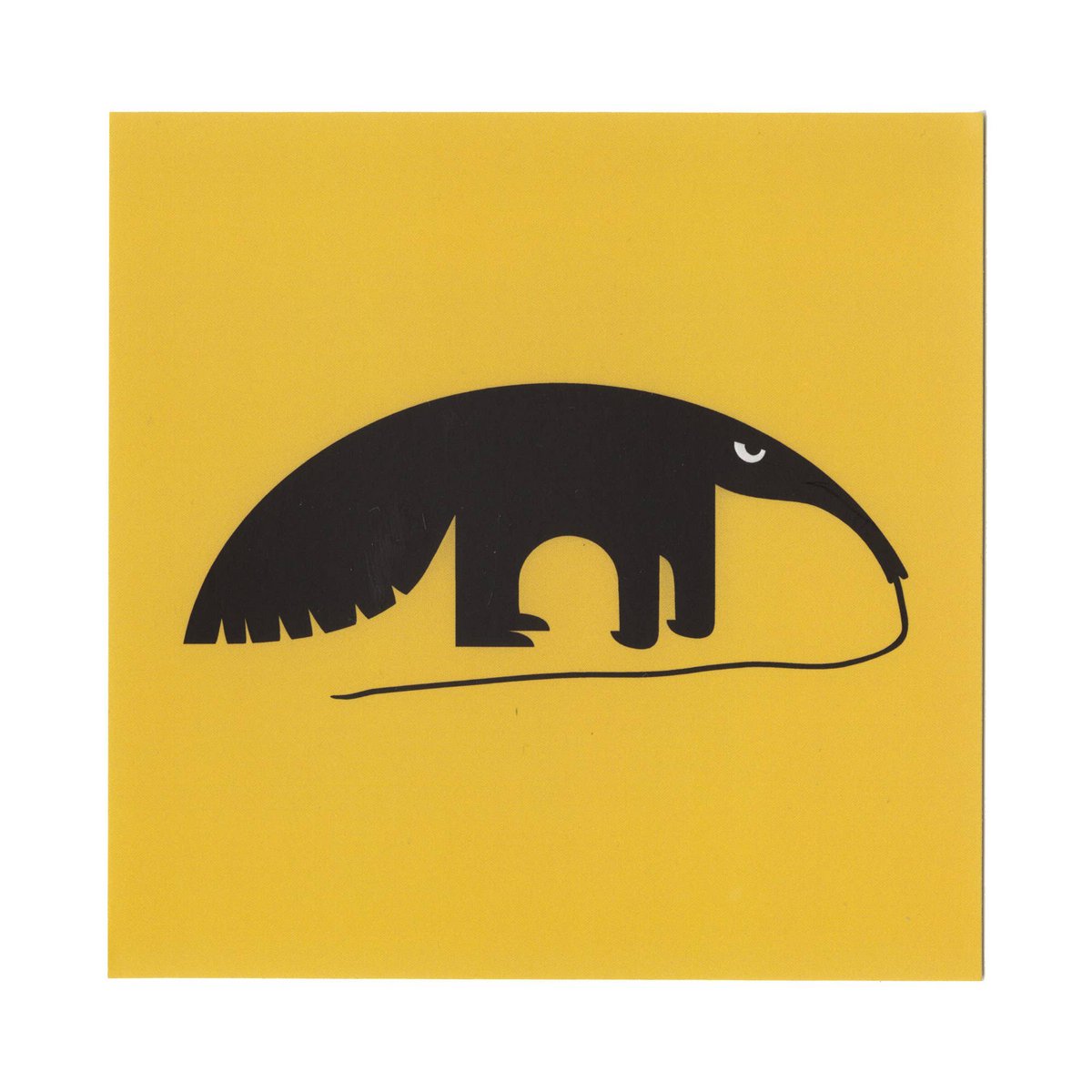 postcard - Anteater (Angry Animals)