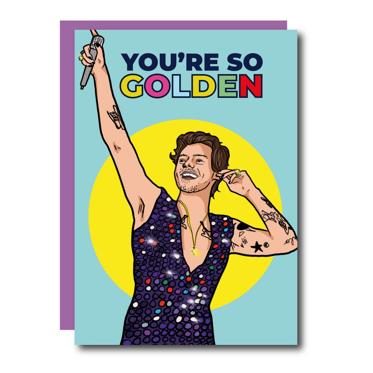 You're So Golden Greeting Card