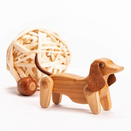 Dach de houten hond