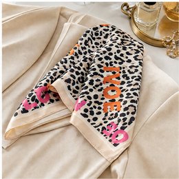 HS 70x70 Satin Look Scarf Animal Print - Multiple Prints