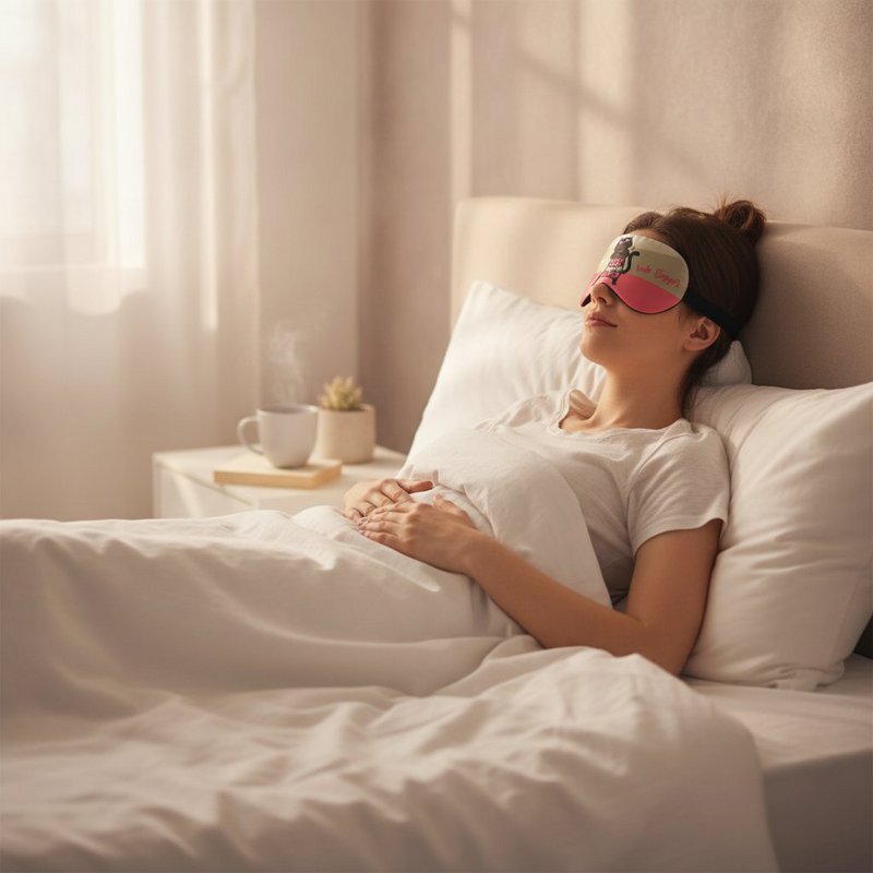 Cat Cooling Eye Mask - Refrigerant Sleep Travel
