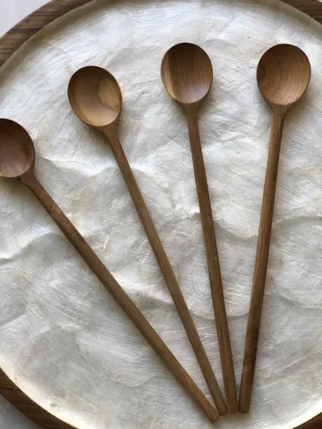 🥄 Tario Teakholz -Cocktaillöffel