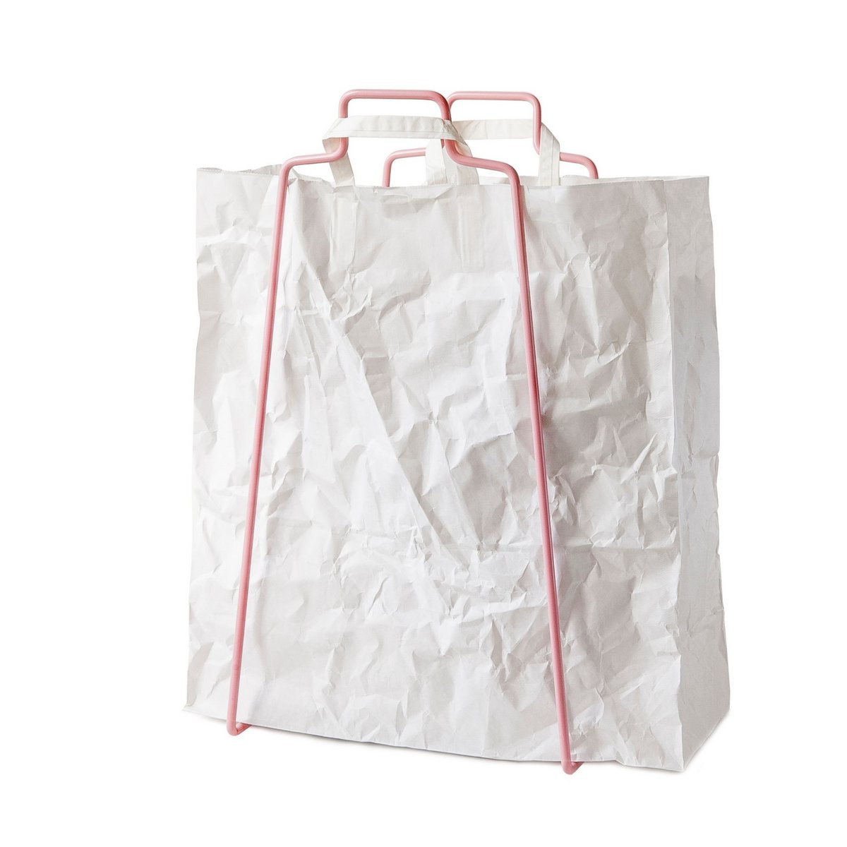 HELSINKI paper bag holder light pink
