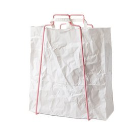HELSINKI paper bag holder light pink
