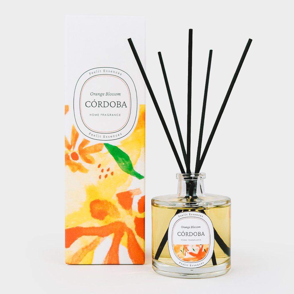 Reed diffuser. Orange blossom. Córdoba Collection