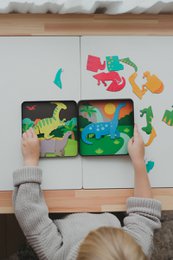 Magnetisch Spel On The Go - Dinosaurus Koninkrijk