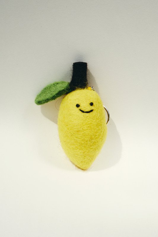 Citron nøglering