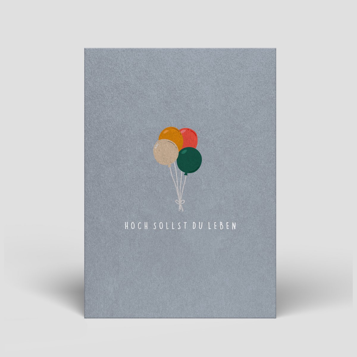 Birthday card - fair, ecological and sustainable