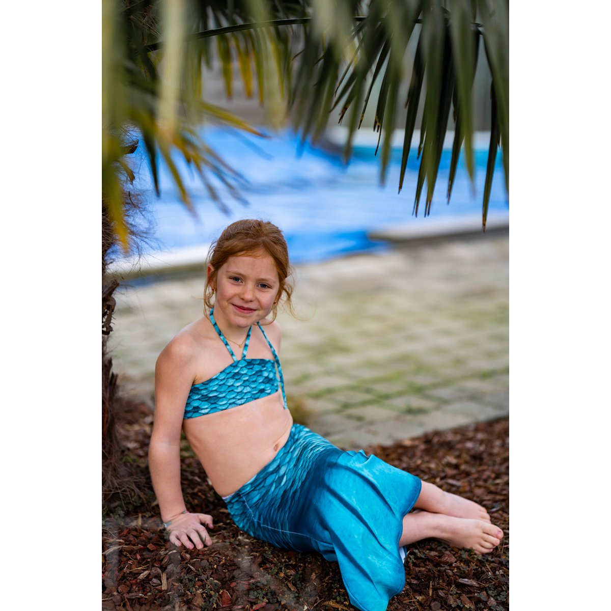 Kuaki Mermaids – Kleinkind-Set Türkis – XS – 6 Jahre