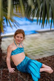 Kuaki Mermaids – Kleinkind-Set Türkis – XS – 6 Jahre