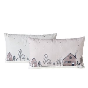 Kussen Homewood Häuser 30x50cm