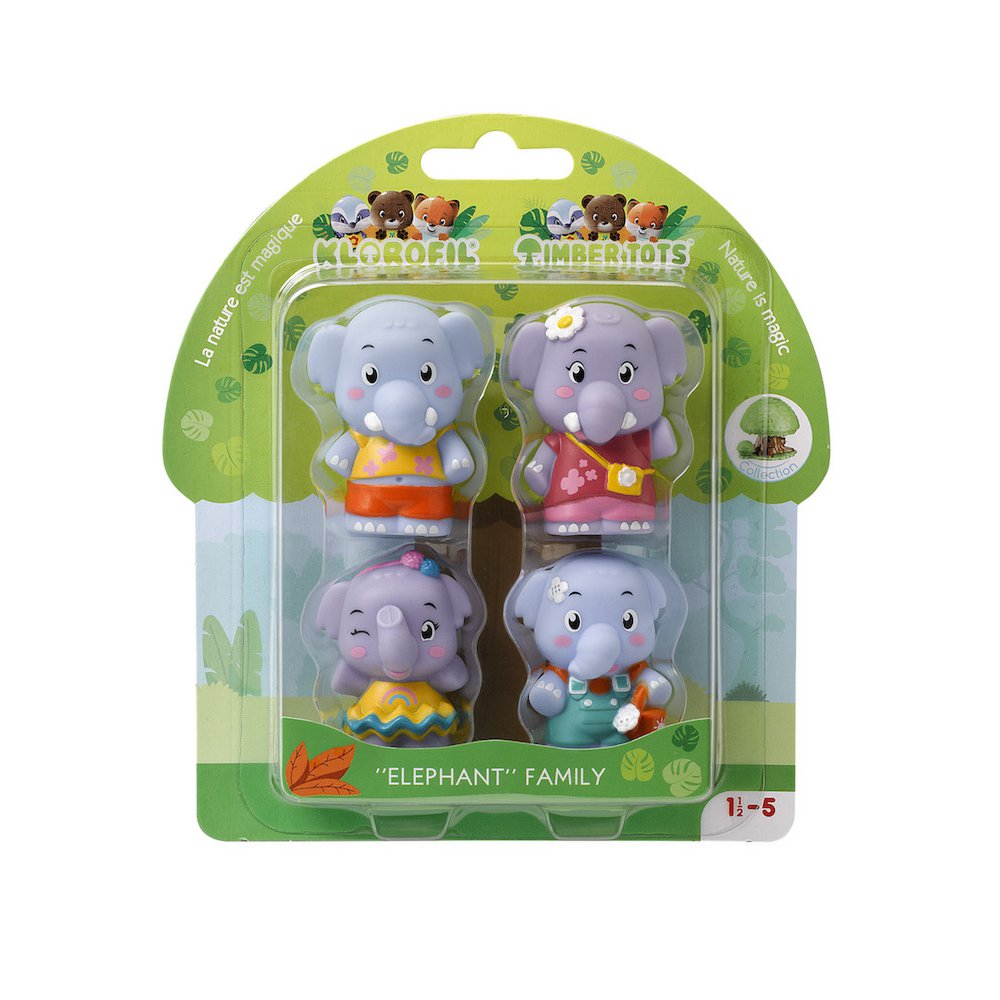 Klorofil playset famiglia Elefante