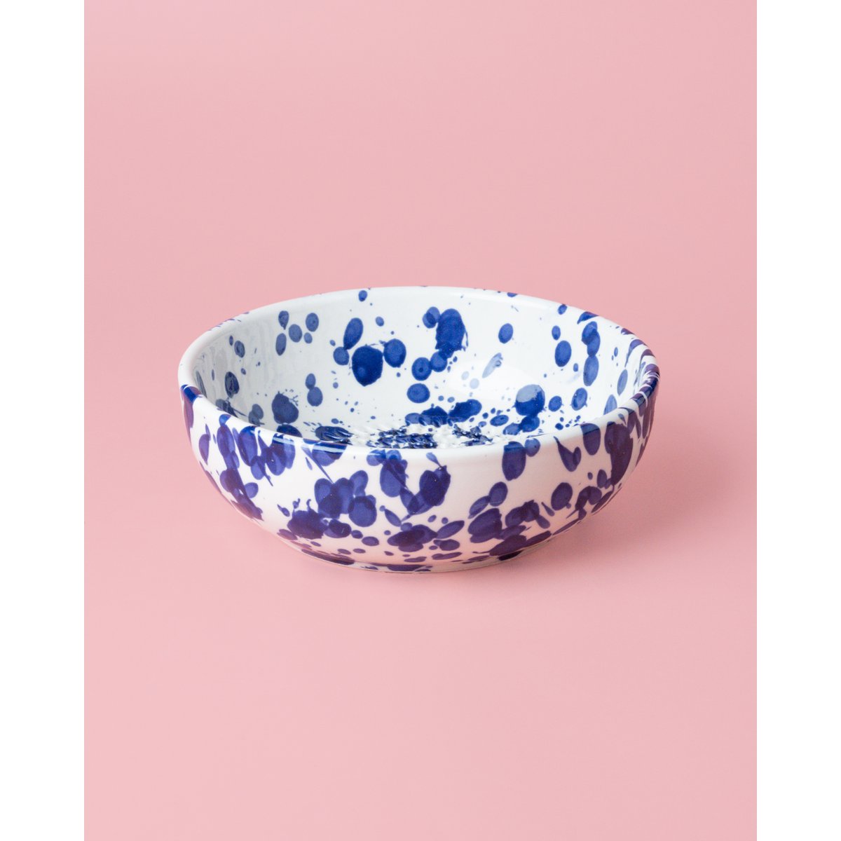 Handgefertigte Keramikplatte Knoblauchreibe / MEDIUM PERSIA Blau