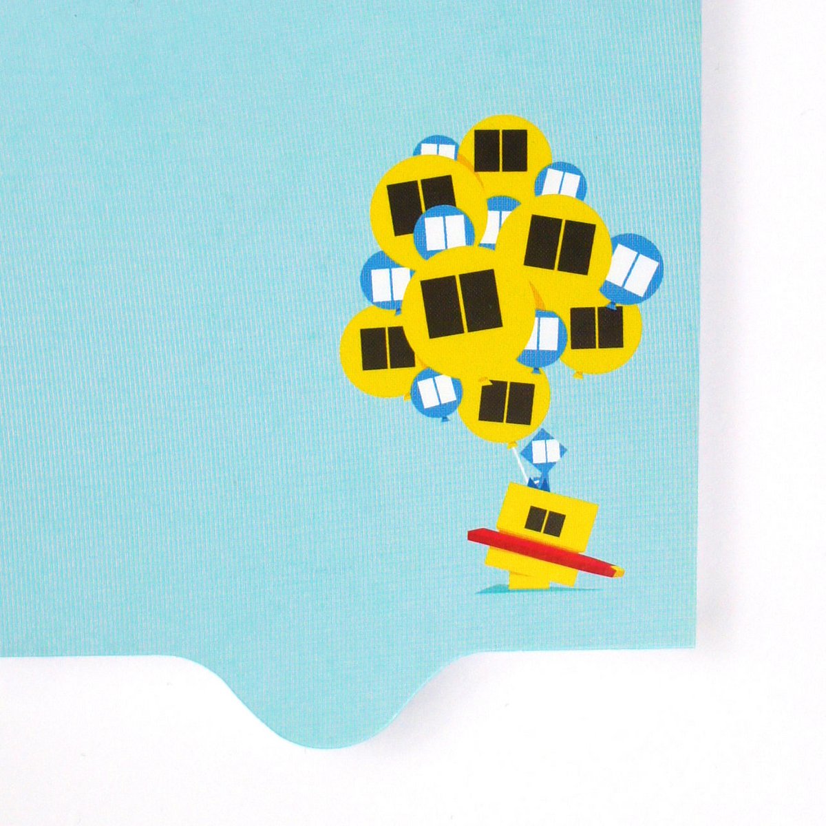 Flip-Notizen | Luftballons