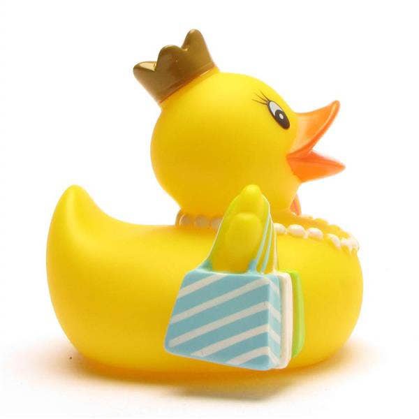 Badeente Shopping-Queen