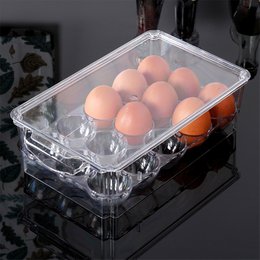 Egg Holder with Lid for 15 Eggs