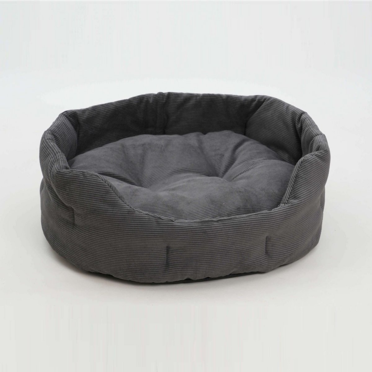 Hundekörbchen Chelsea Cord graphit