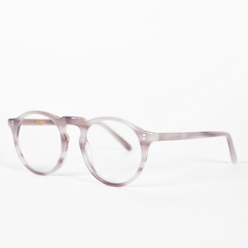 Blue light blocking glasses, Henry model, acetate frames, Shadow color