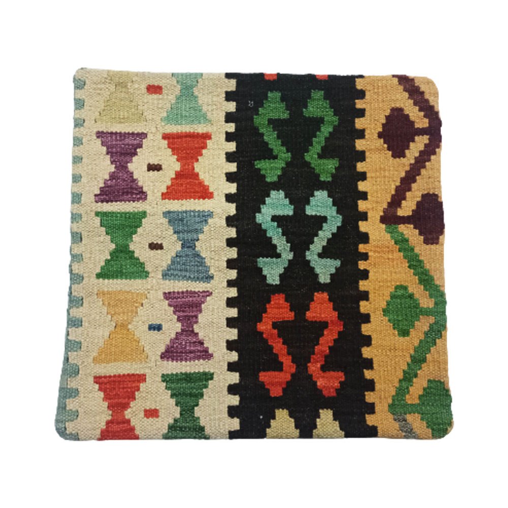 Funda de Cojín Kilim Tejido a Mano Liquen