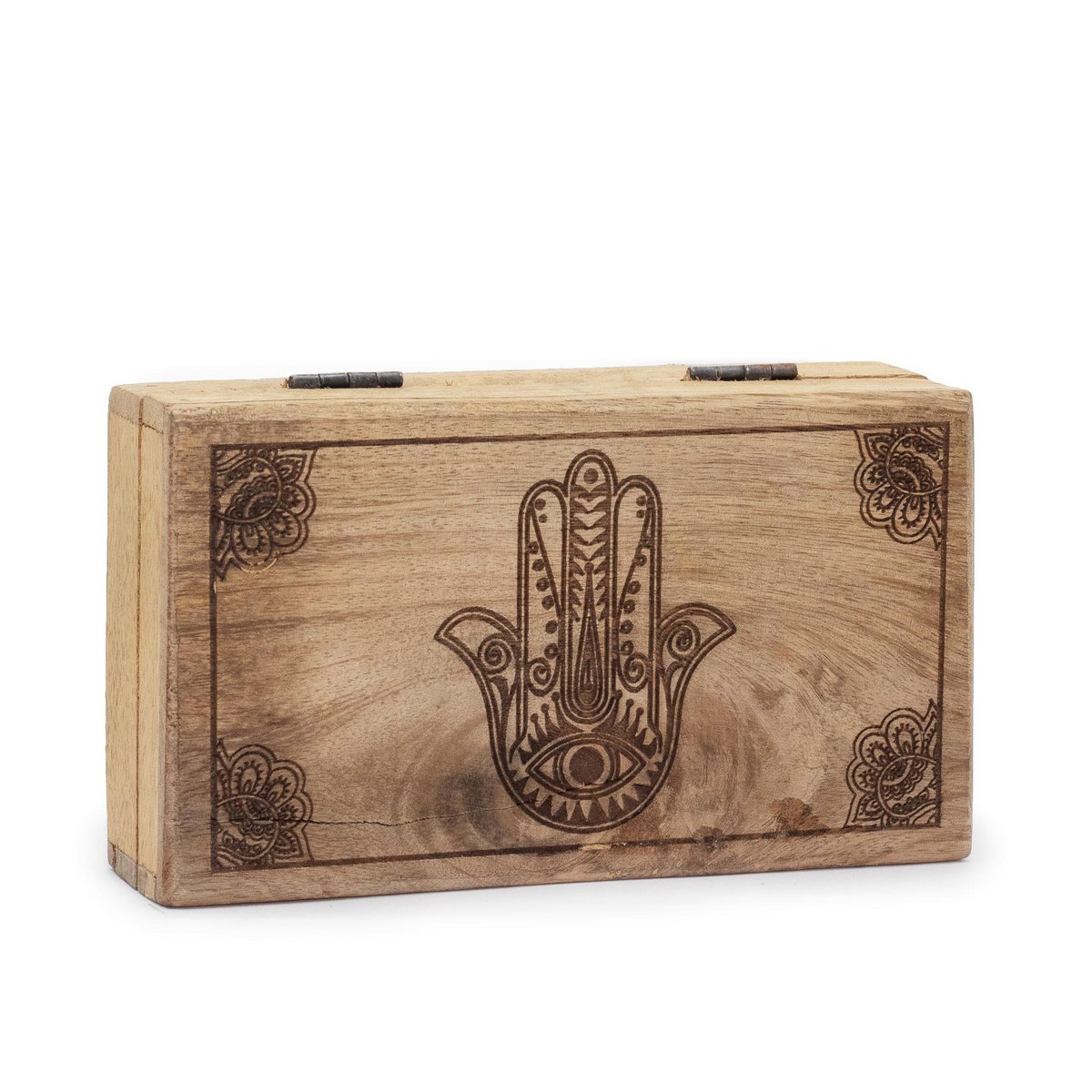 Wholesale Wooden Boxes and Trays with Buddha & Hamsa Design
